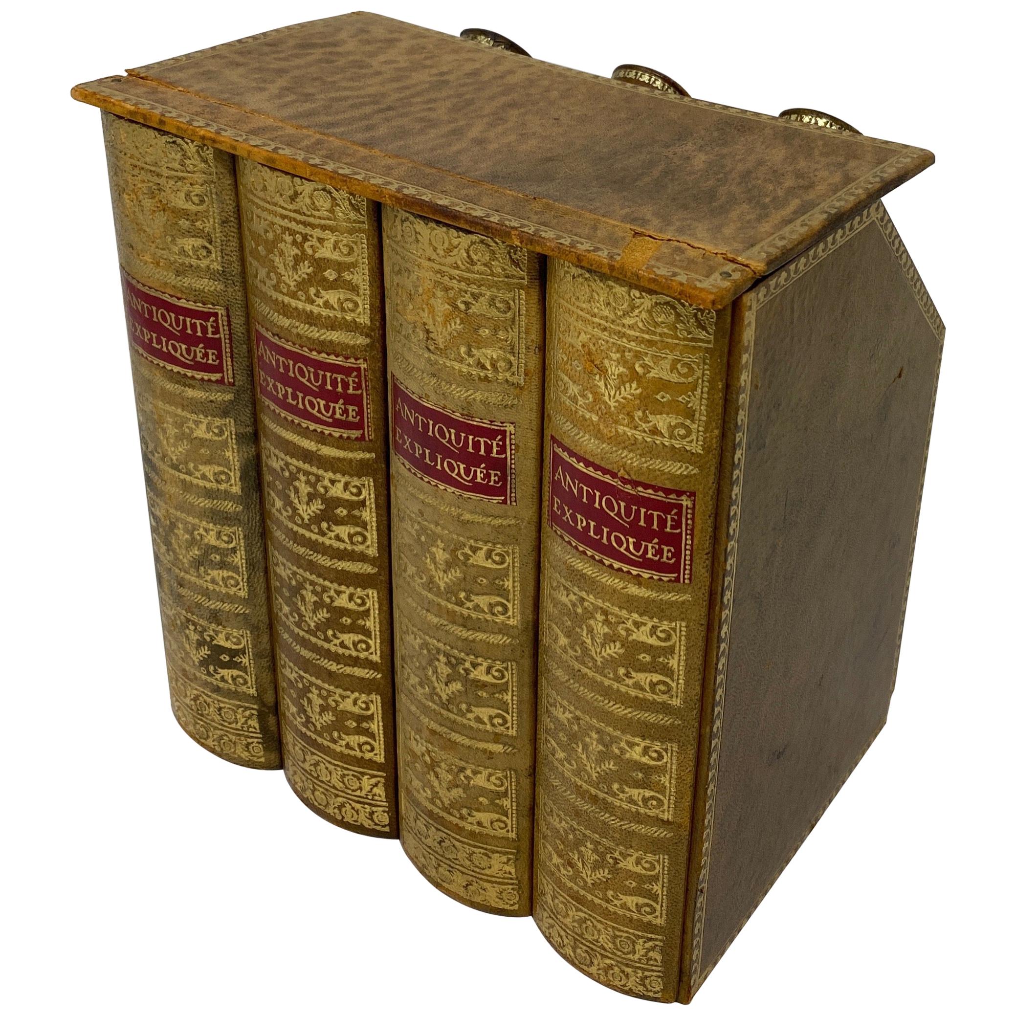 Collectible Faux Books with Three Hidden Flasks