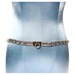 The Collective Ferragamo Diamante Link Belt Circa 2000s
