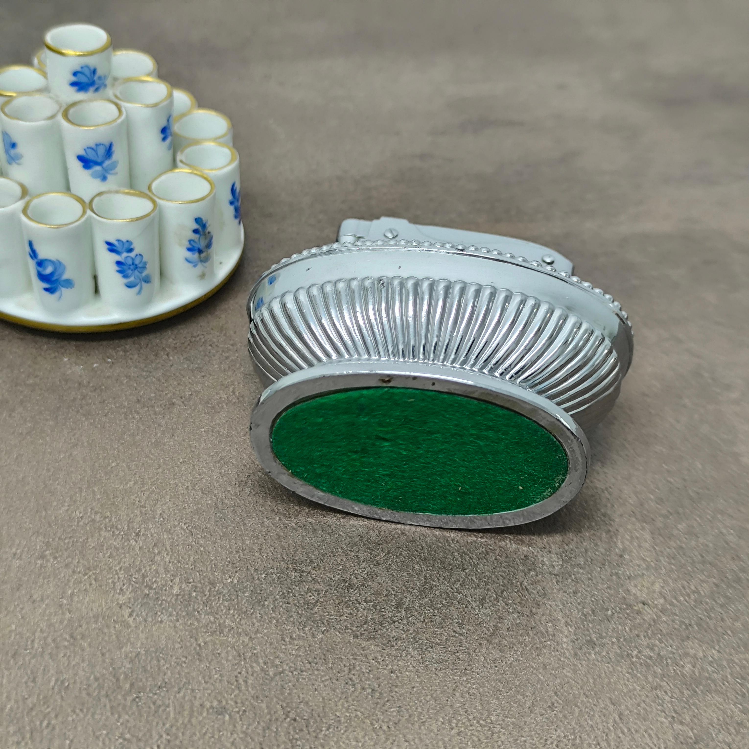 Regalo de Navidad coleccionable: Encendedor Sarome 1954 y Portacigarrillos Carl Thieme en Bueno estado para la venta en Bochum, NRW