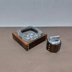 Regalo di Natale da collezione Set da fumo vintage Bengt Edenfalk Skruf, Svezia, anni '60