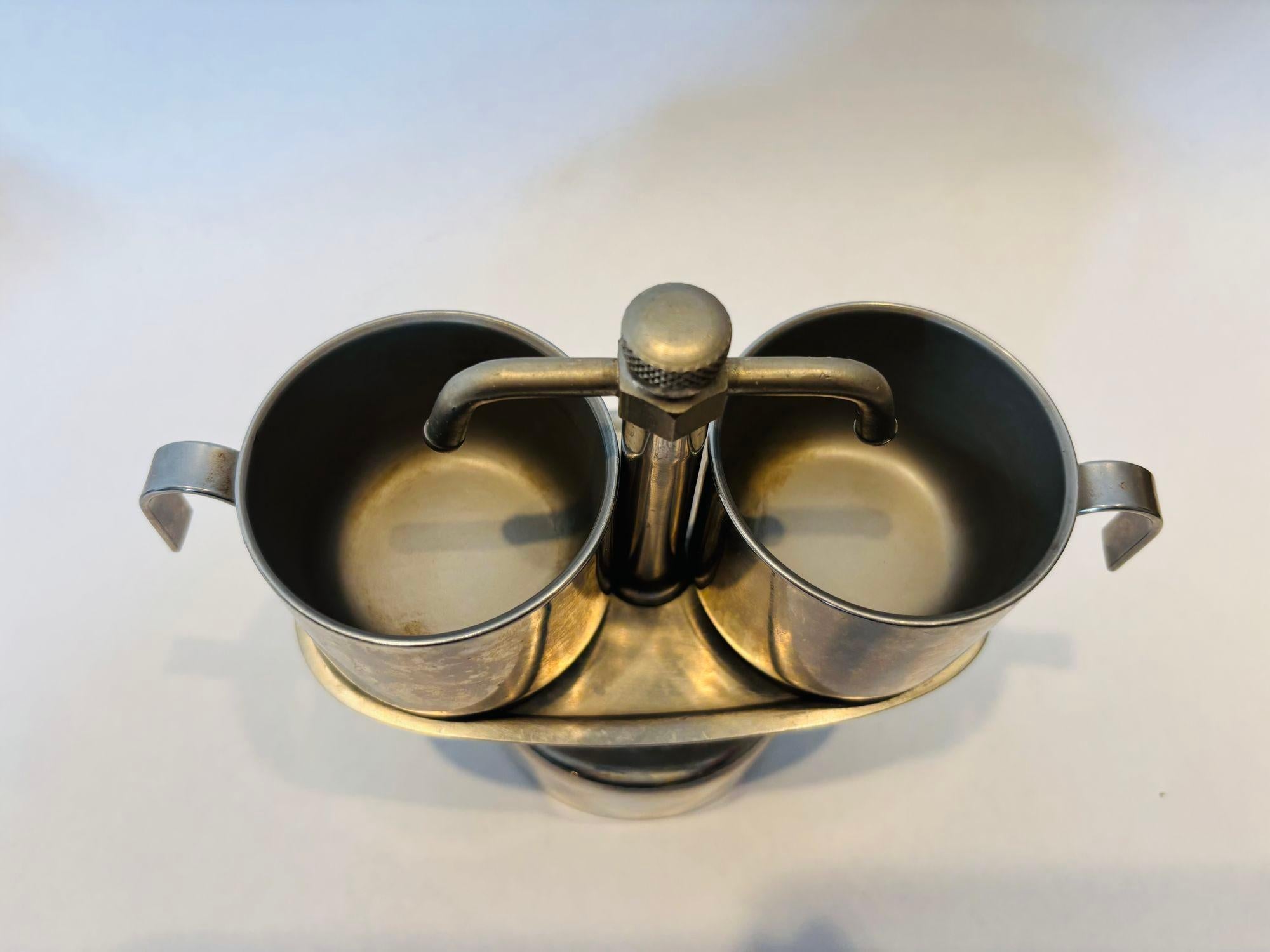 Collectible Italian Espresso Coffee Maker by Oro Guido Bergna In Good Condition For Sale In North Hollywood, CA