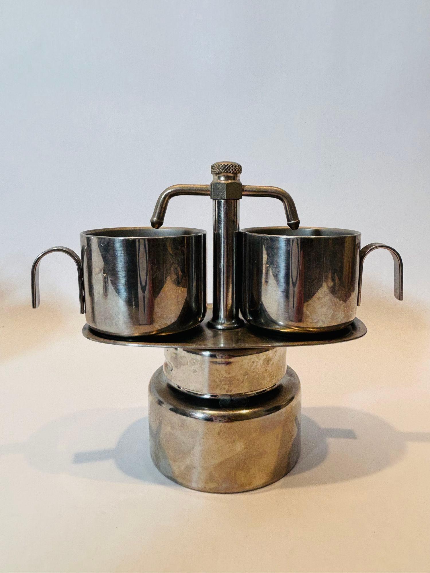 Collectible Italian Espresso Coffee Maker by Oro Guido Bergna For Sale 2