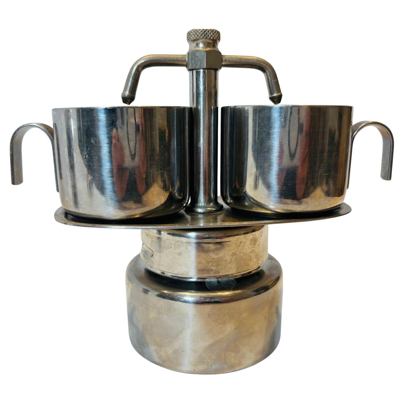 Cafetera espresso italiana de colección de Oro Guido Bergna
