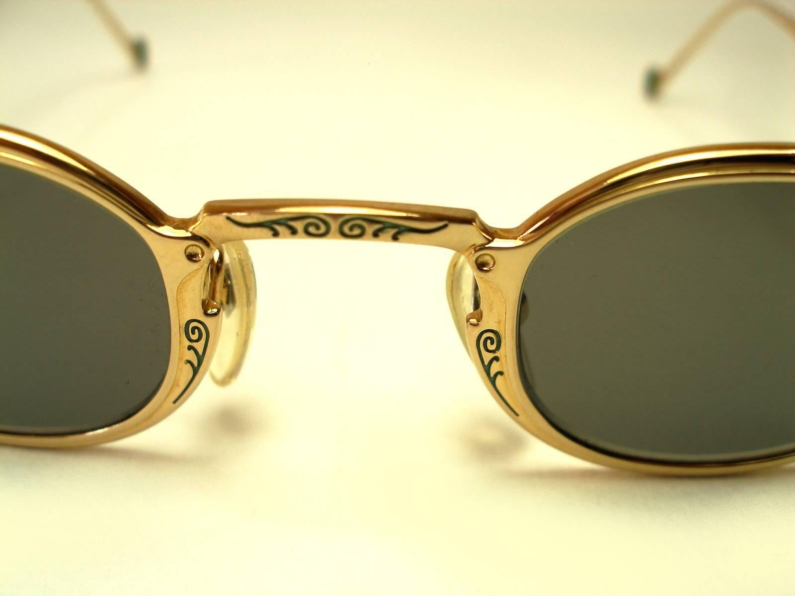 Collectible Jean Paul Gaultier Limited Edition N°4749/5000 Vintage Sunglasses 99 In Excellent Condition In VERGT, FR