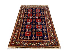 Collectible KaraKashli Rug Antique Shirvan Rug Handwoven Wool Carpet
