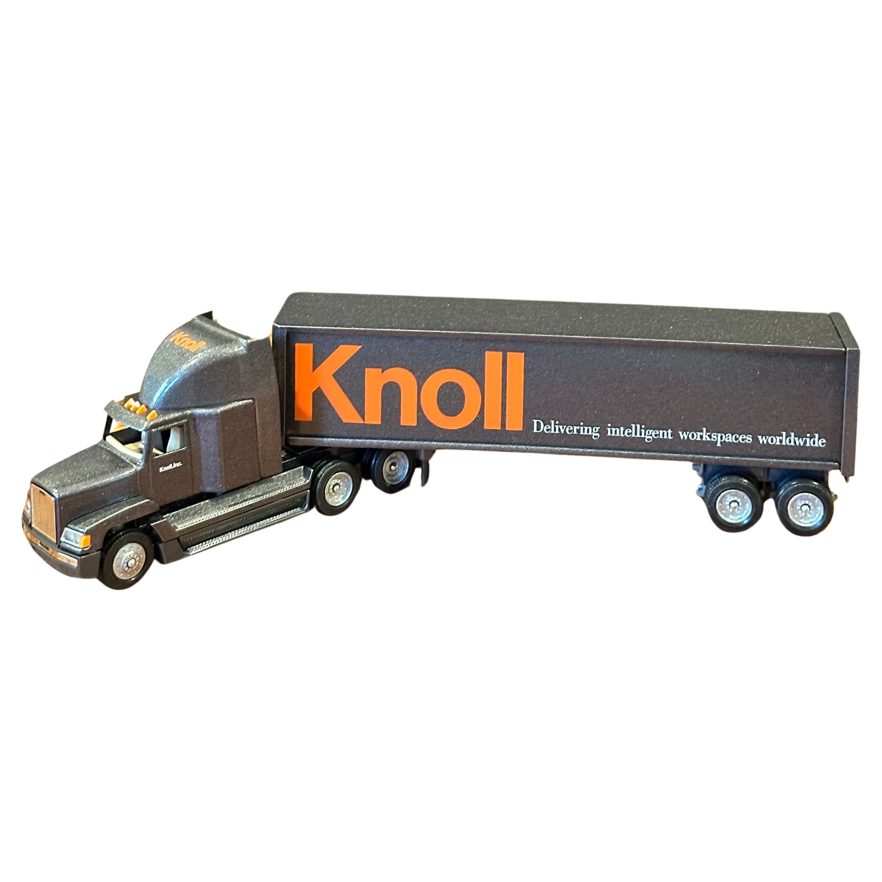 Collectible "Knoll" Tractor Trailer Truck Toy with Original Box by Winross USA For Sale