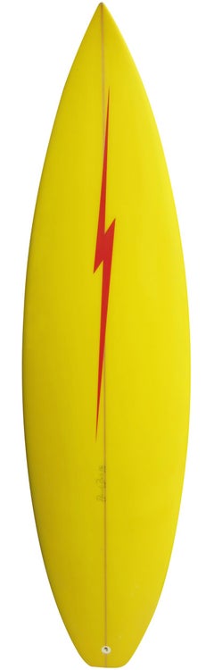 Planche de surf lumineuse de collection Lightning Bolt de Paulo Rabello