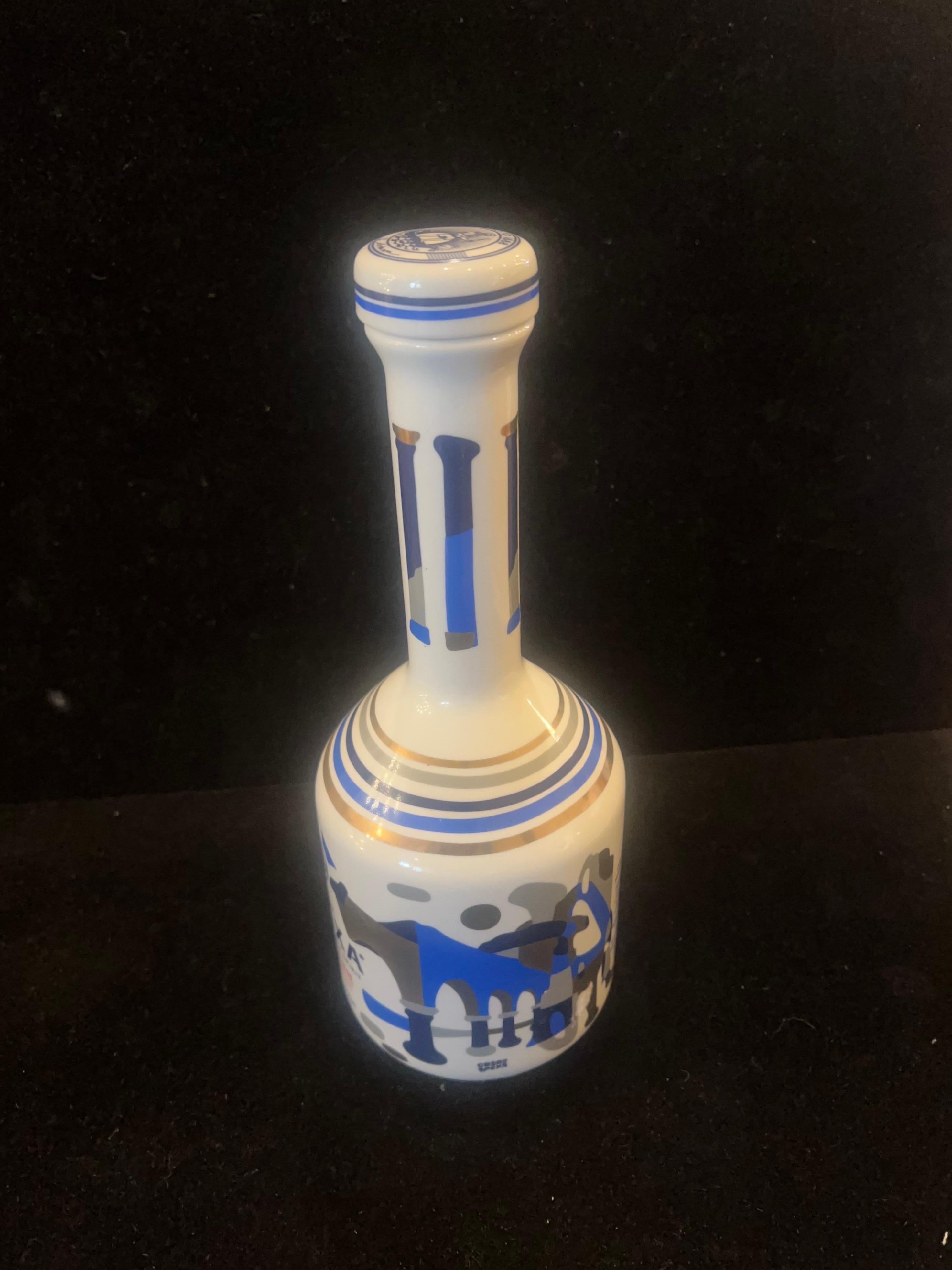 Licorera de porcelana de colección de Metaxa Grecia Griego en venta