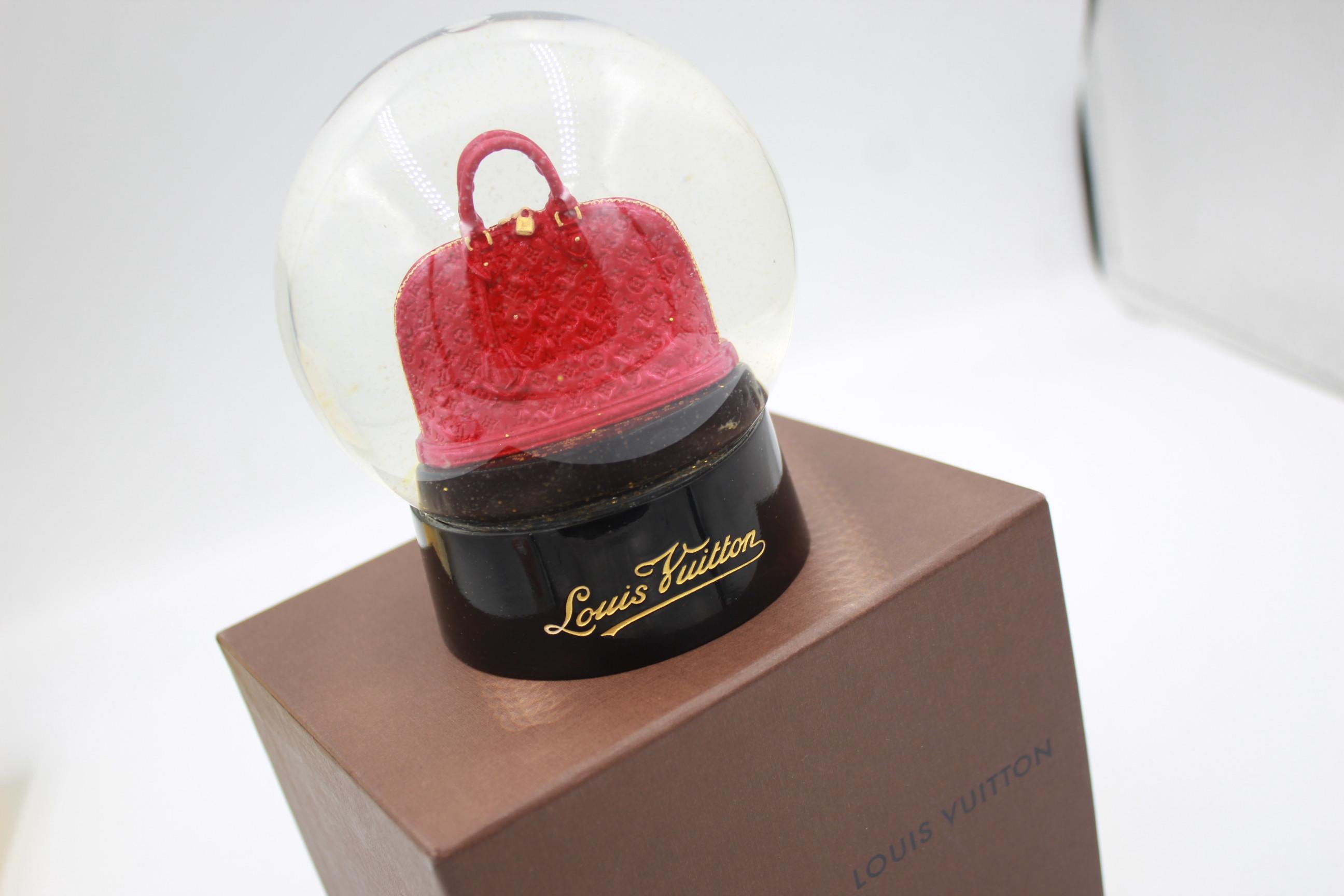 Pink Collectible Louis Vuitton Alma Bag Snowball  For Sale