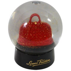 Louis Vuitton Louis Vuitton Red Alma Bag Motif Snow Globe Dome