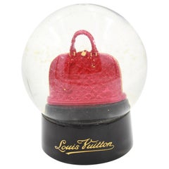 Louis Vuitton Novelty Limited Snow Globe Dome Maruaero 2013 Pigeon