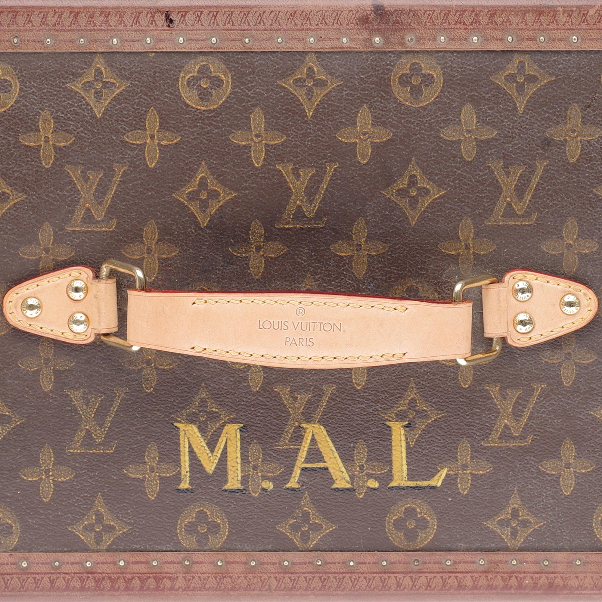 Porta Vanity da collezione Louis Vuitton Cabin in tela con monogramma 8