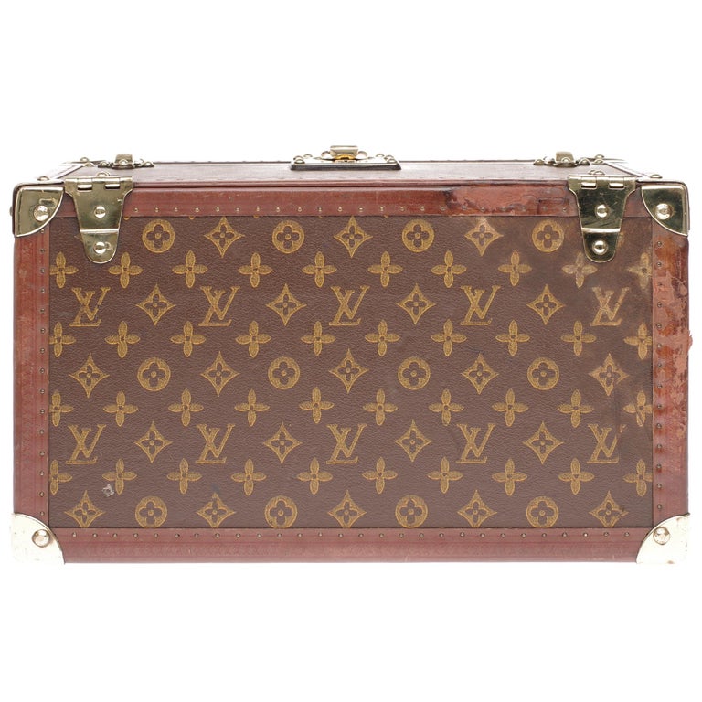 Louis Vuitton Monogram Nice Vanity Train Case - Brown Luggage and Travel,  Handbags - LOU807446