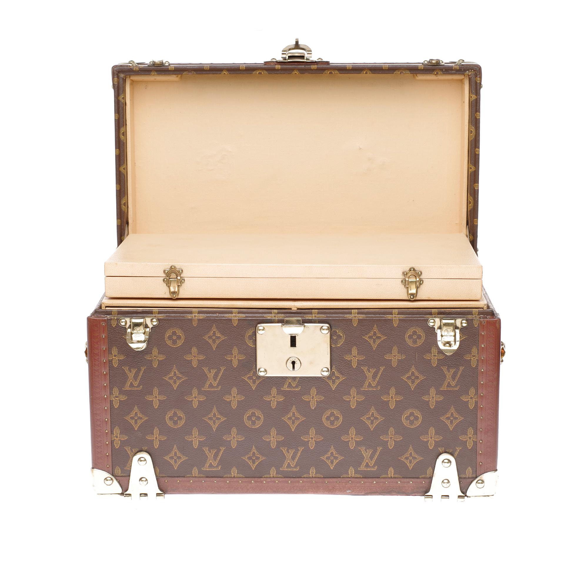 Porta Vanity da collezione Louis Vuitton Cabin in tela con monogramma 11