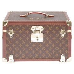 Louis Vuitton Cabin Vanity Case de collection en toile monogrammée à collectionner