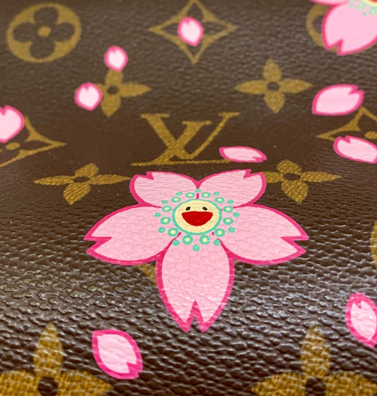 Louis Vuitton Takashi Murakami Limited Edition Retro Cherry Blossom Purse  at 1stDibs