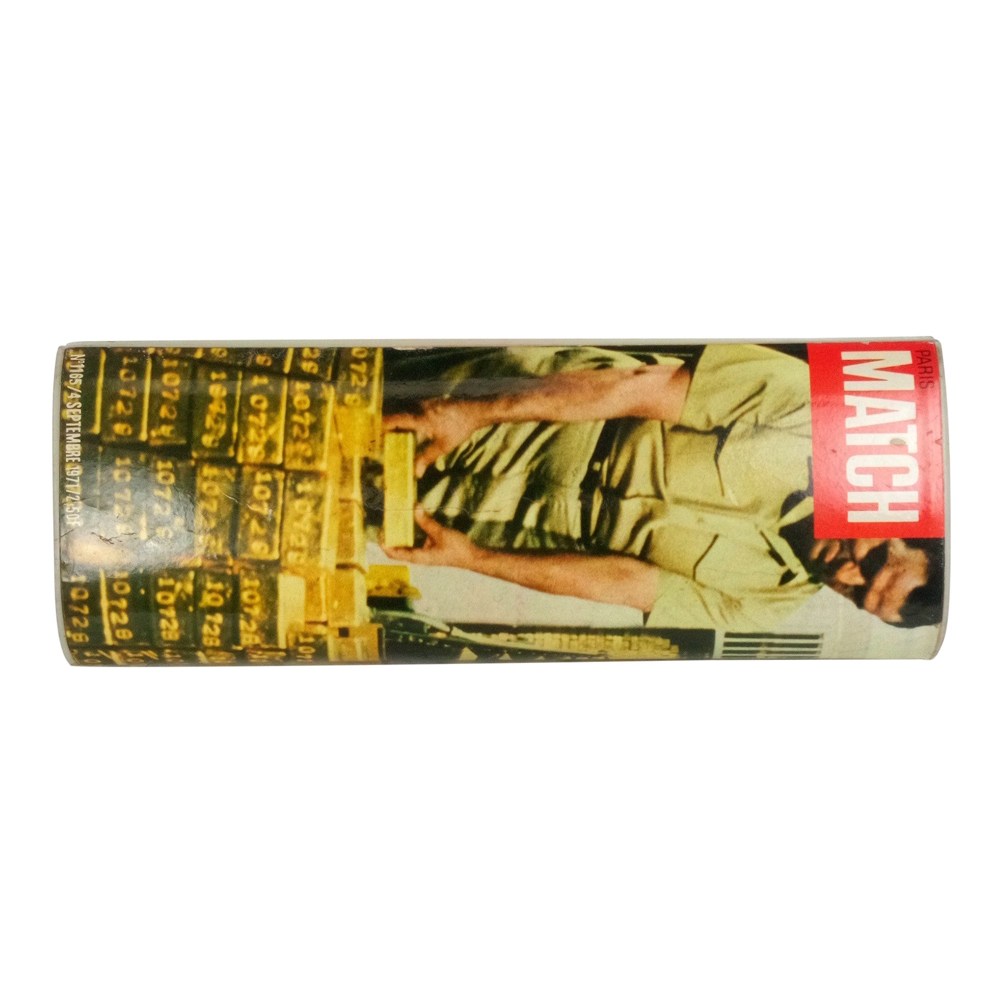 Collectible Magazine Clutch, Paris Match, 1970's. For Sale