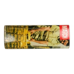 Collectible Magazine Clutch, Paris Match, 1970's.