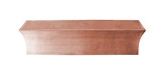 Collectible Med. Hammered Copper Long Vaisseau Bench – Paul Mathieu