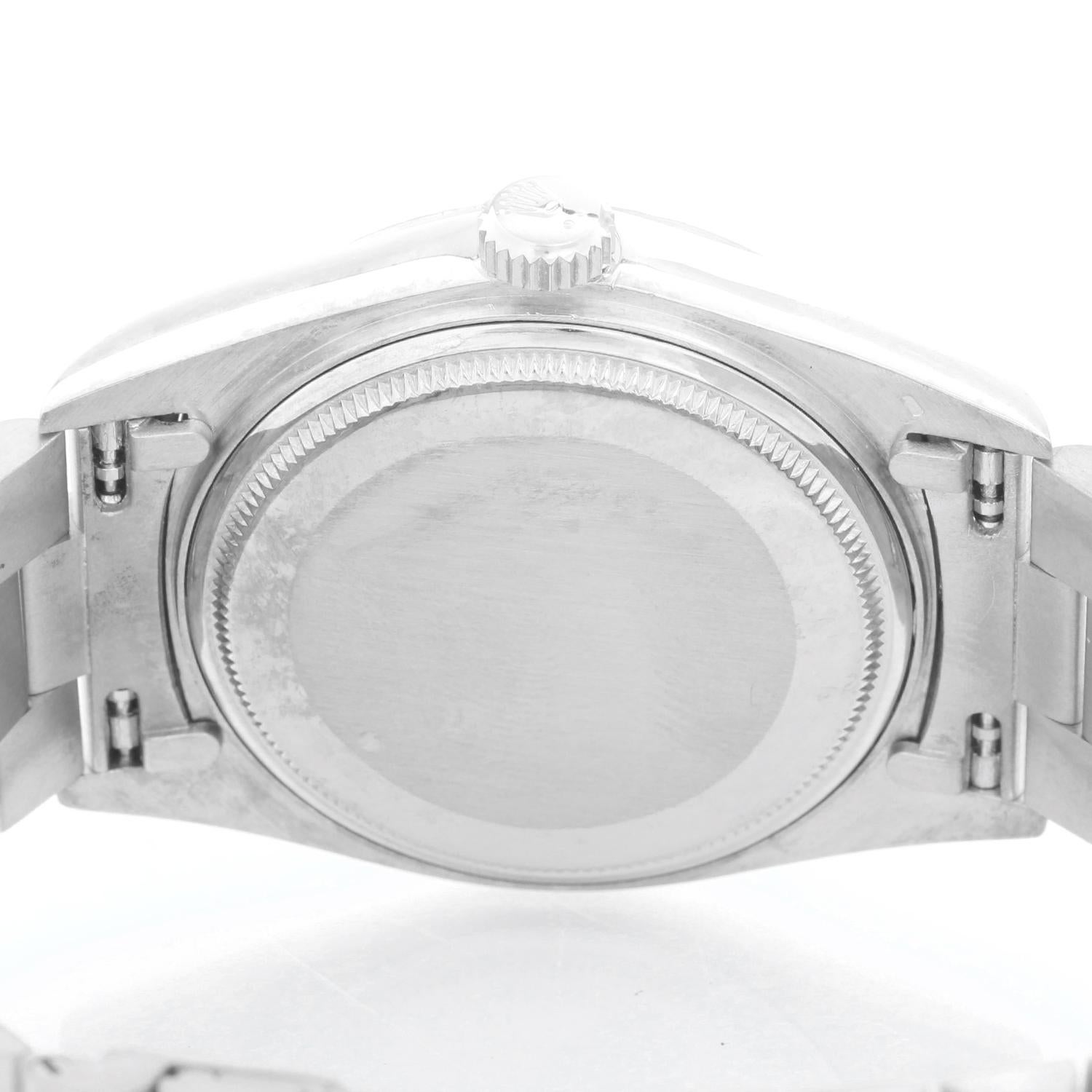 Collectible Men's Rolex President Day-Date 18 Karat White Gold Watch 18038 1