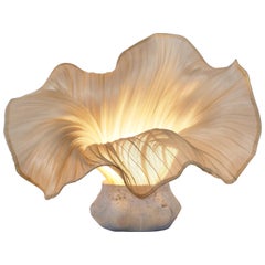 Collectible Modern Fabric Sculptural Table Lamp by Mirei Monticelli, Aphrodite