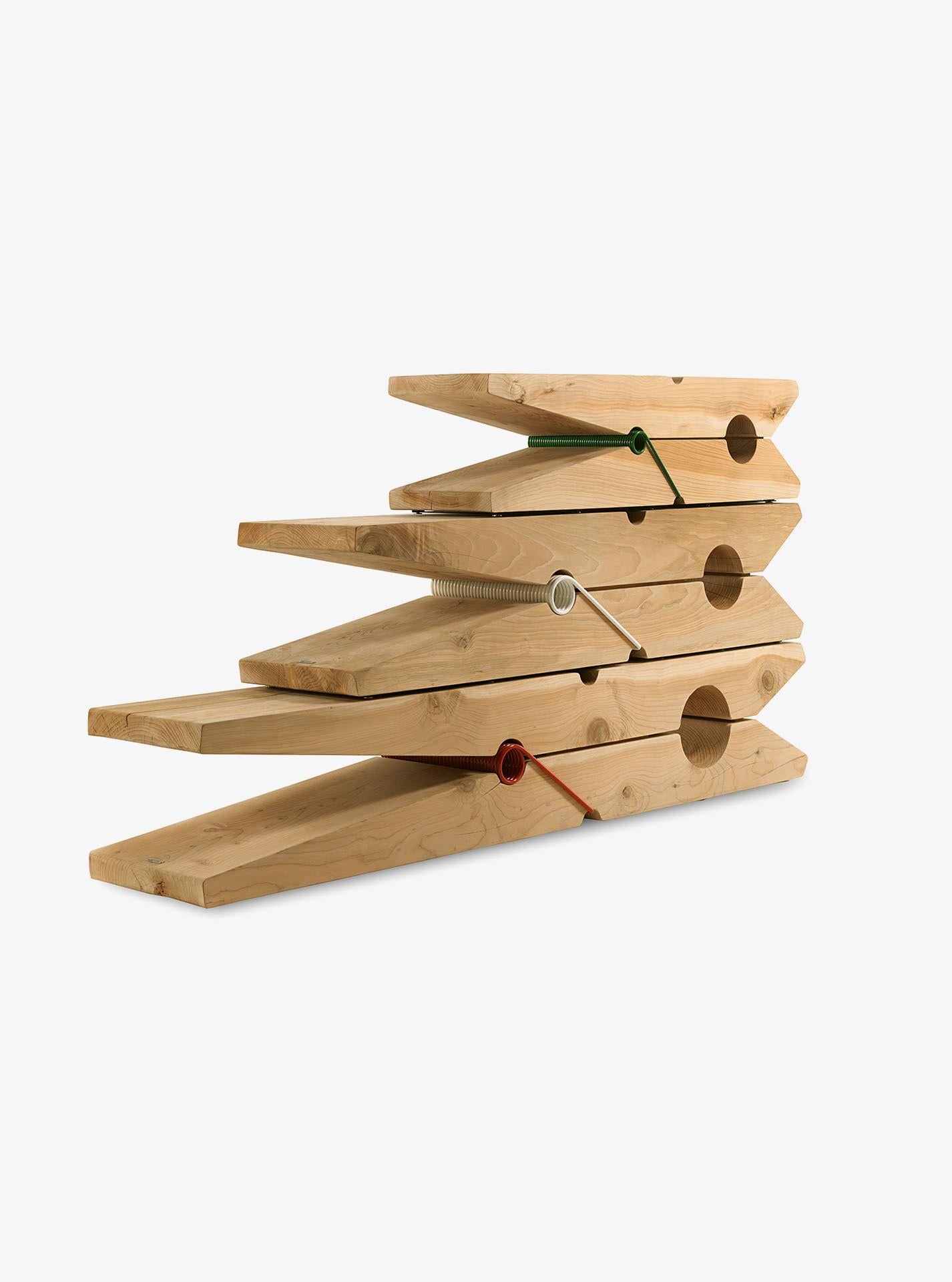 Banc de collection Mollettina Cedar de Baldessari & Baldessari pour Riva1920 Neuf - En vente à NEW YORK, NY
