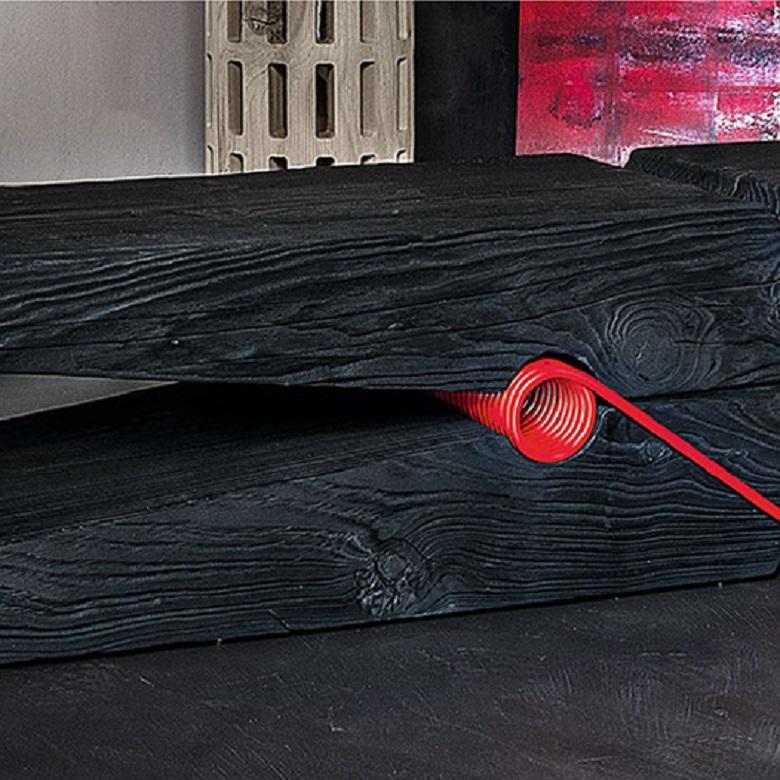Banco de cedro vulcano mediano Molletta de colección por Baldessari & Baldessari en venta 4
