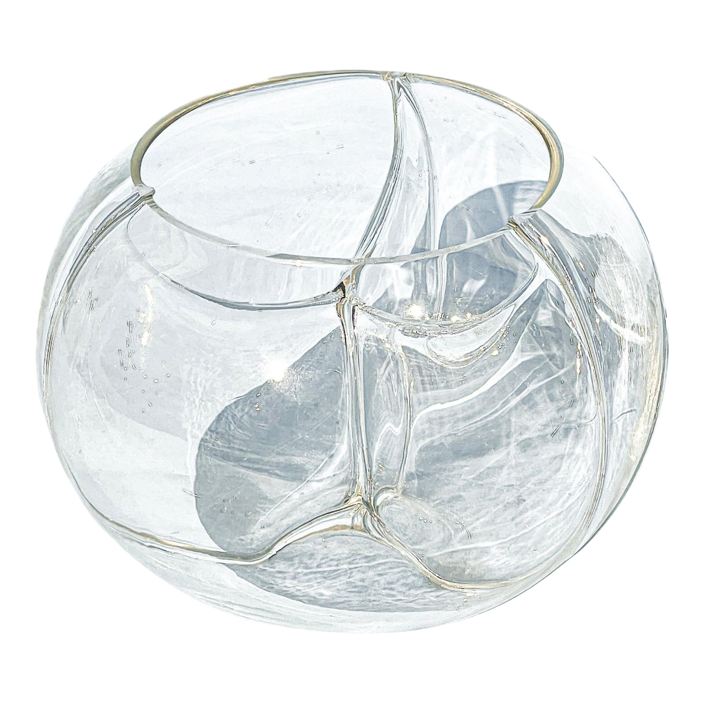 Collectible Murano Glass Sculpture "Membrane" by Toni Zuccheri for VeArt