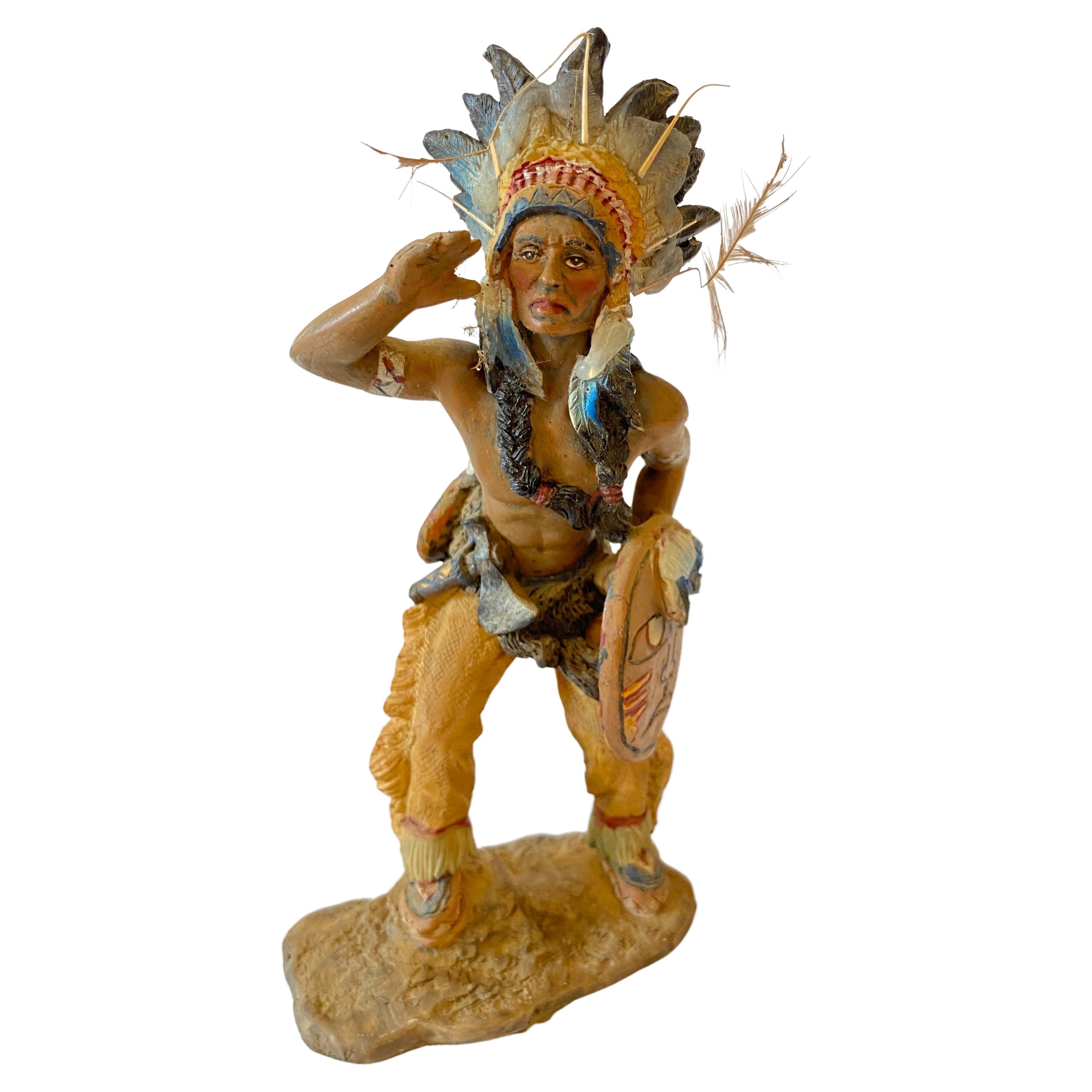 Chief amérindien de collection
