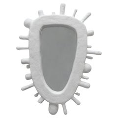 Collectible Nimbus Mirror in Gypsum & Fiberglass by Brent Warr Studios