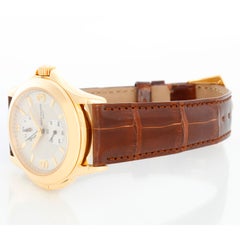 Collectible Patek Philippe Travel Time Men's 18k Yellow Gold Watch 5134-J or 513