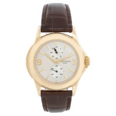 Vintage Collectible Patek Philippe Travel Time Men's 18k Yellow Gold Watch 5134-J or 513