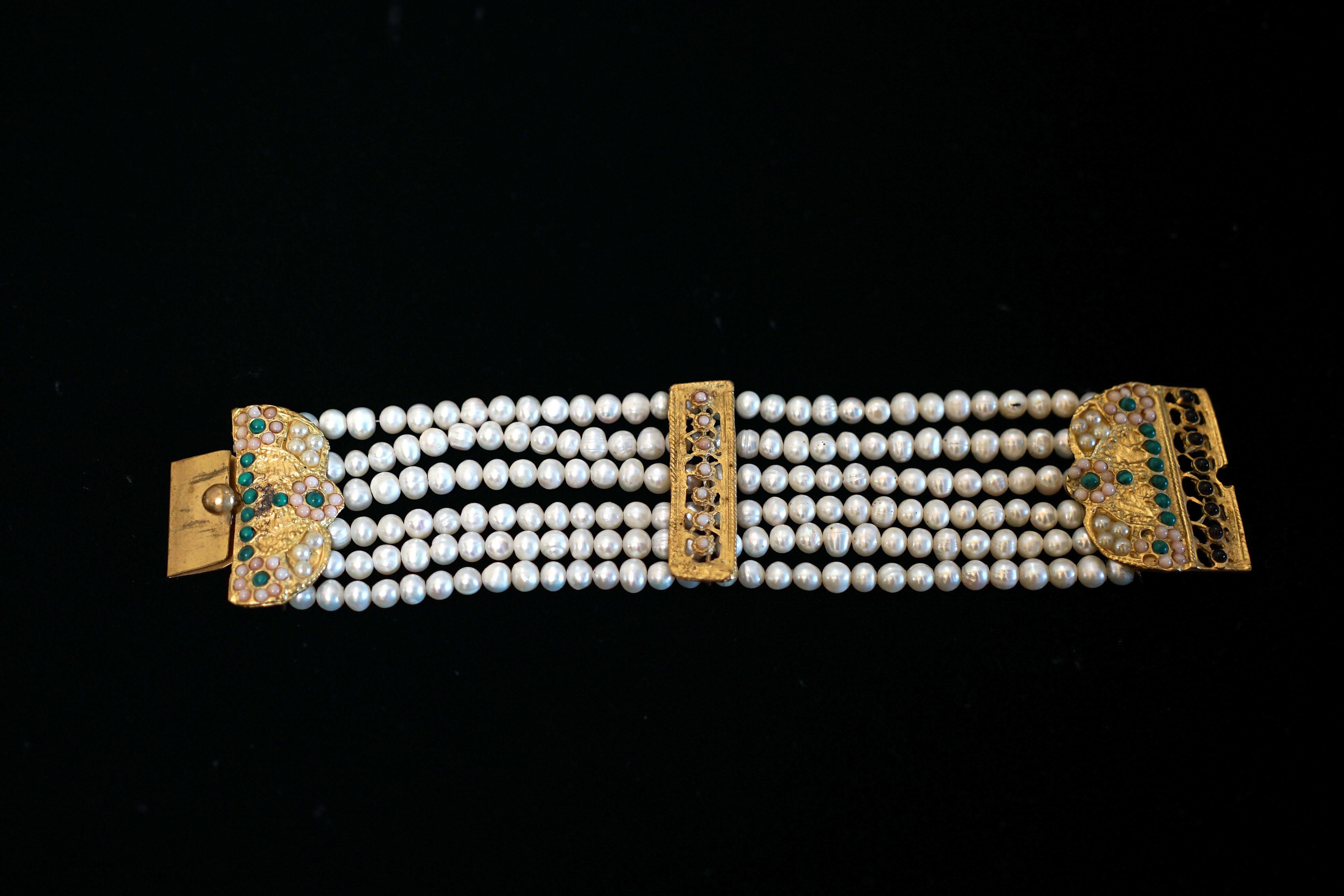20th Century Gladiator Collectible Prop Pearl Bracelet from the 2000 Movie For Sale
