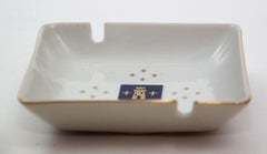 Collectible Porcelain Dish Tower Hotel London Ashtray England 1960s