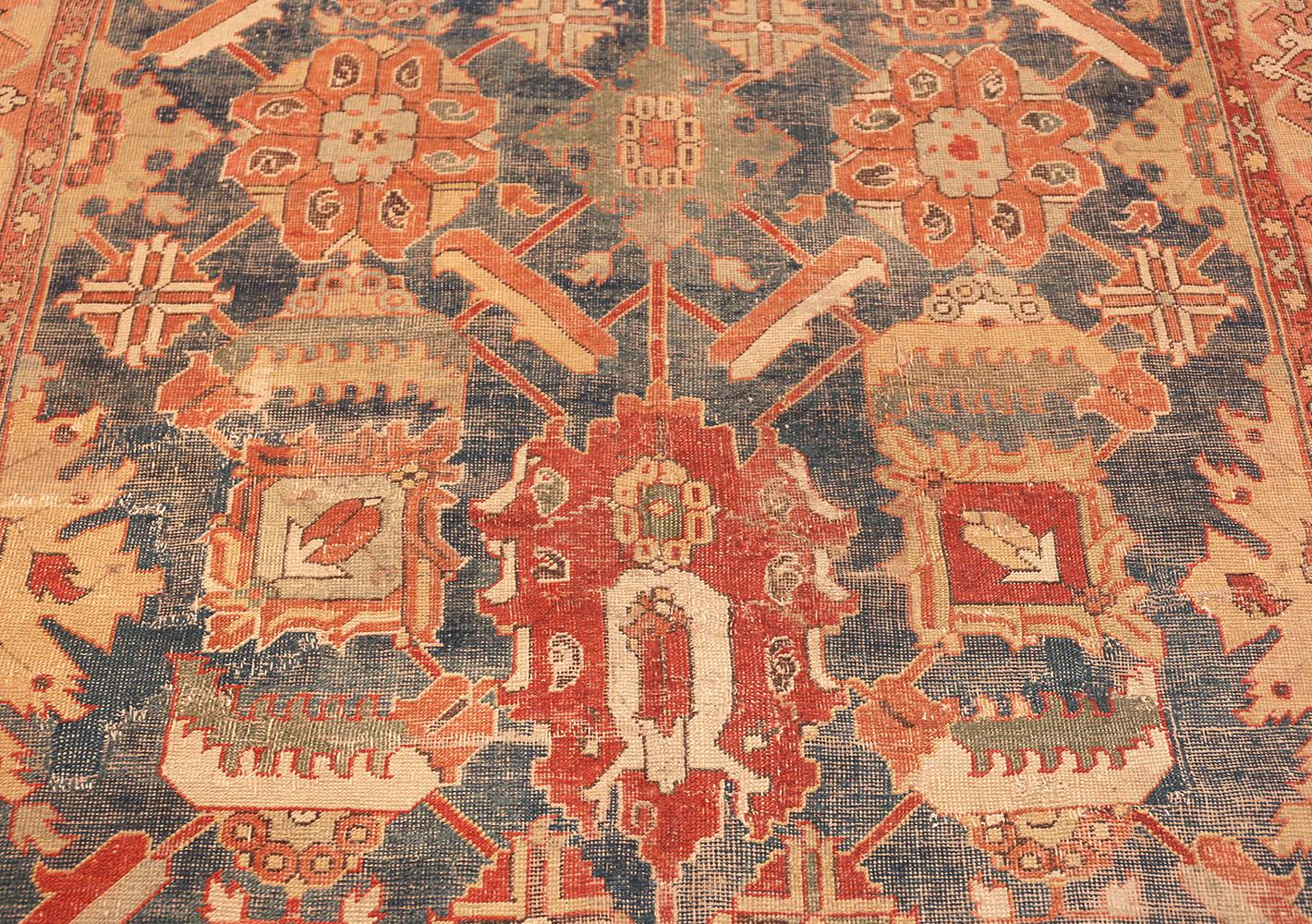 Tribal Collectible Rare Antique 17th Century Caucasian Karabagh Rug