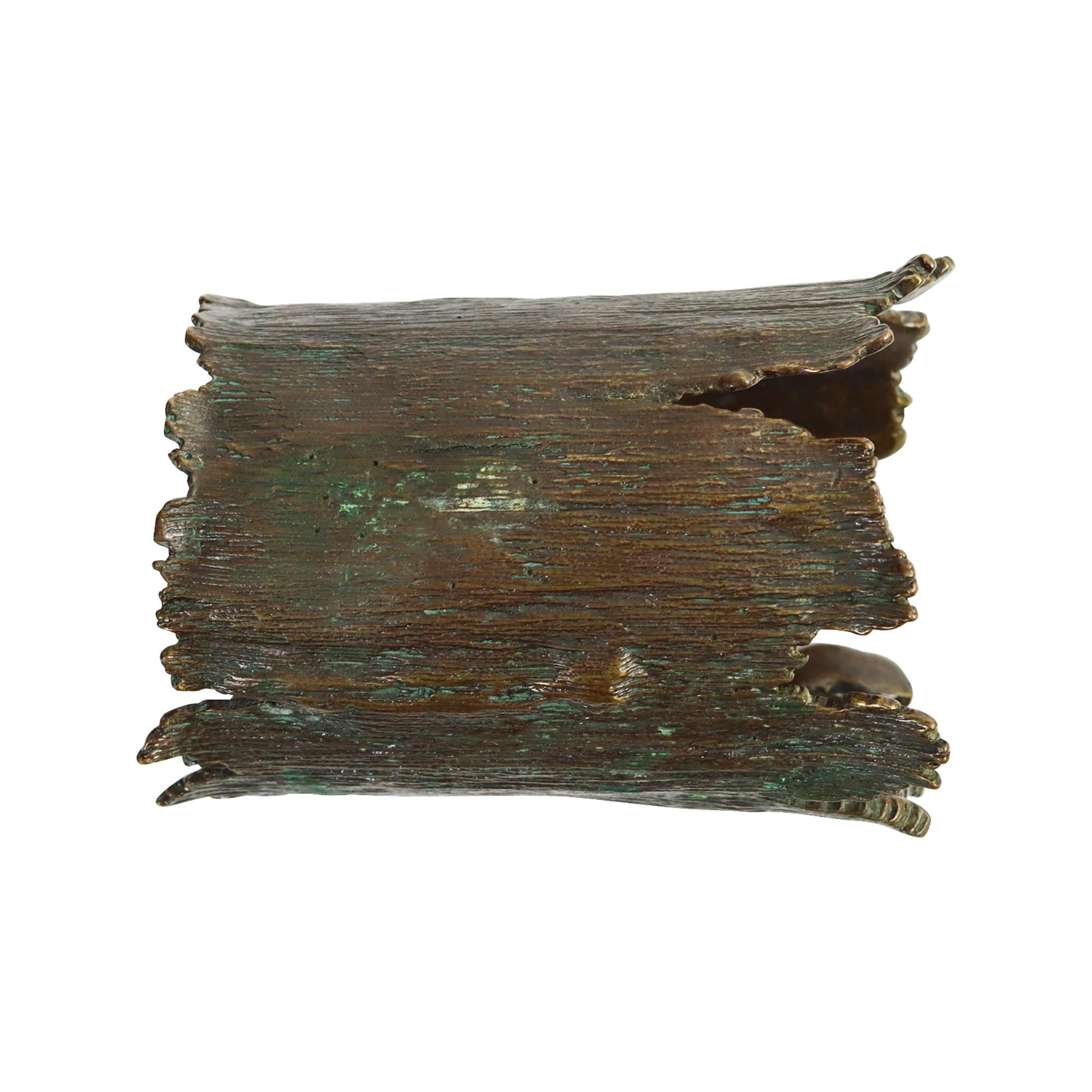 Bracciale da collezione Saint Laurent in bronzo, circa 2012 in vendita 1