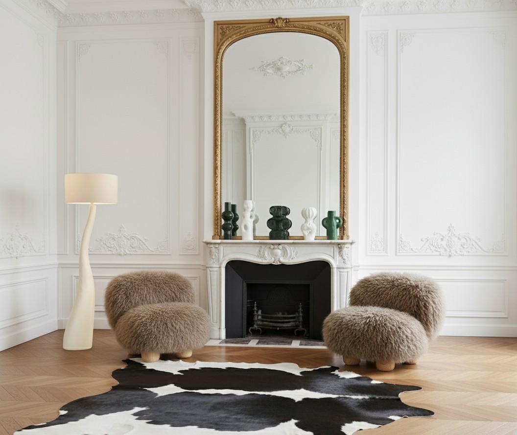 XXI secolo e contemporaneo Poltrona da collezione in ecopelliccia mongola di Sidani Design in vendita
