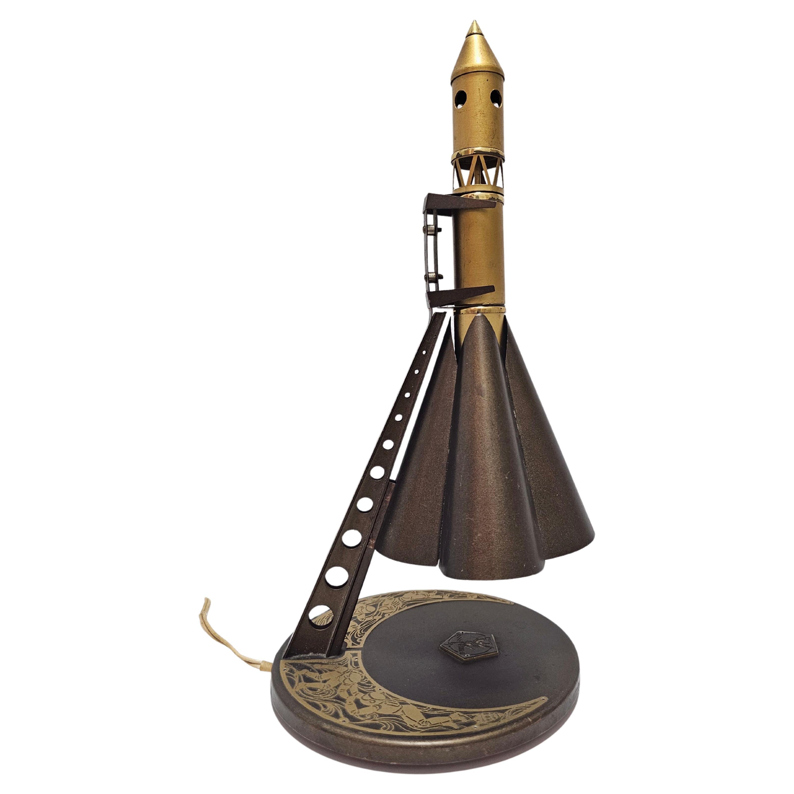 Collectible Table Lamp START in honor of first flight to space on VOSTOK rocket For Sale