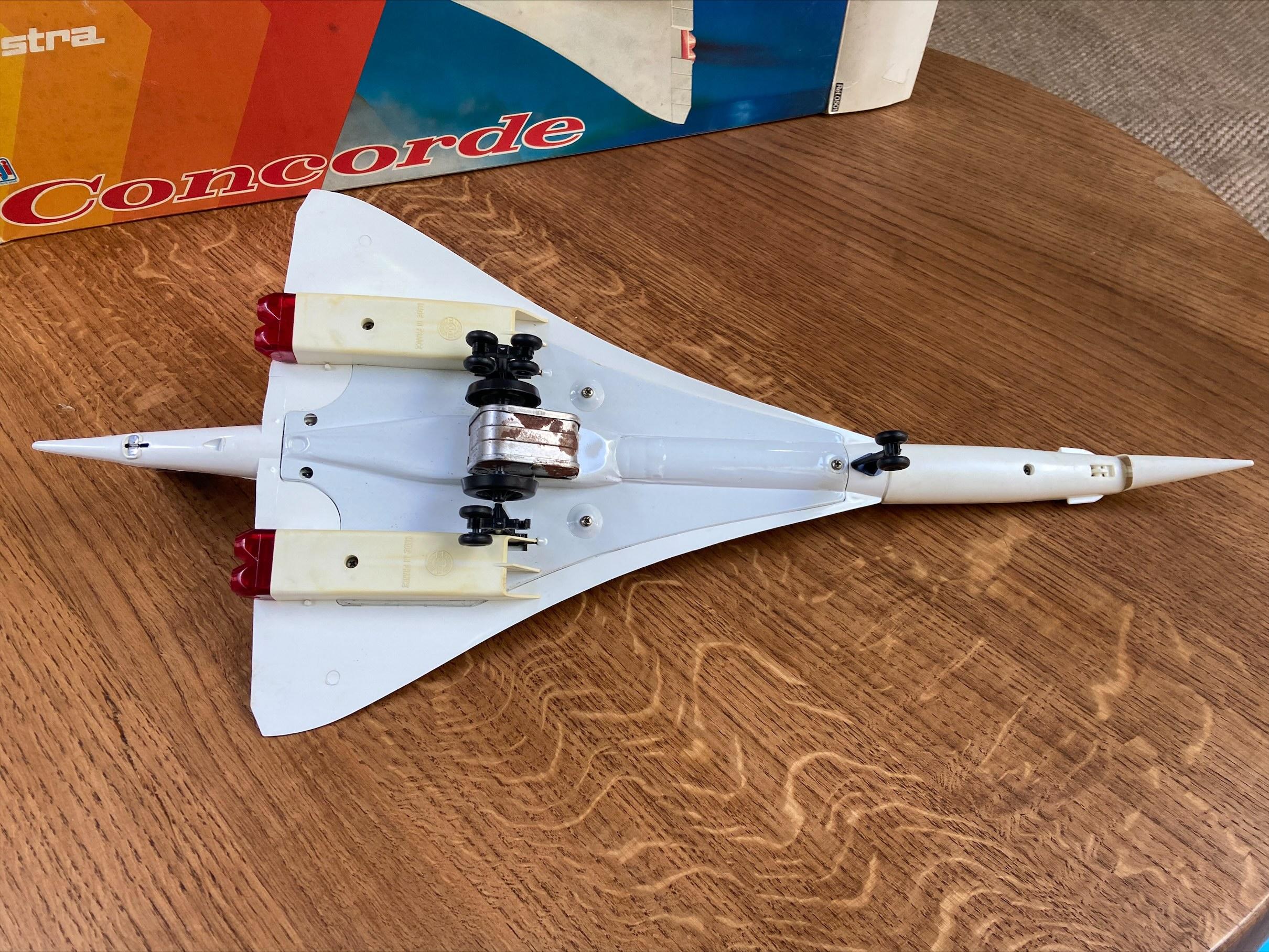 Français Jouet de collection Concorde 2 Plane, 1970 en vente
