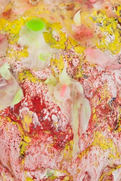 Contemporary Collectible Vase Hand Painted Ceramic