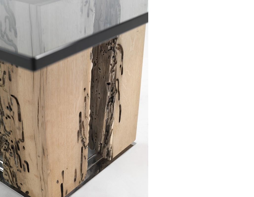Fait main Table basse Vice&Versa Briccola de Venise de collection par Riva 1920 en vente