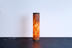 Lampe de collection en bois de Theophane Ingold, « Shavings Totem » de Costantini