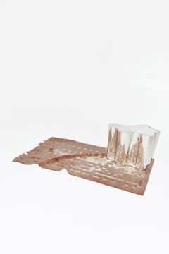 "Collection 00" Beige Hand-Knotted Chinese Silk Carpet