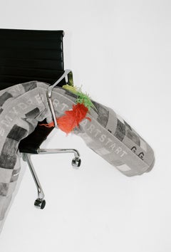 "Collection 00" Rainbow Hand-Knotted Chinese Silk Carpet