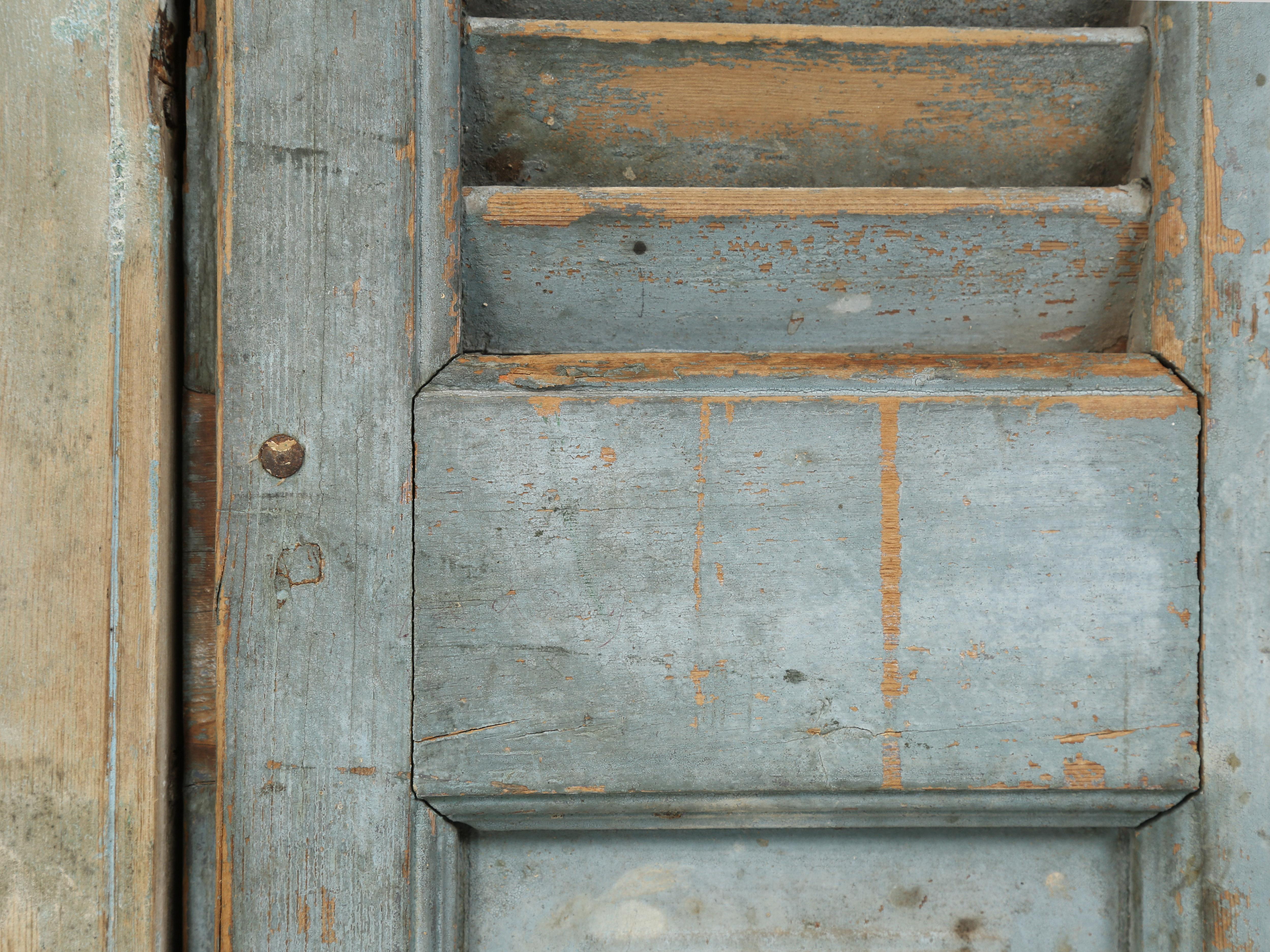 Collection '14' Antique French Original Paint Shutters, Headboard, Room Divider 6
