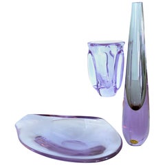 Collection 1950s, Murano Livio Seguso Crystal De Sèvres Alexandrite, France