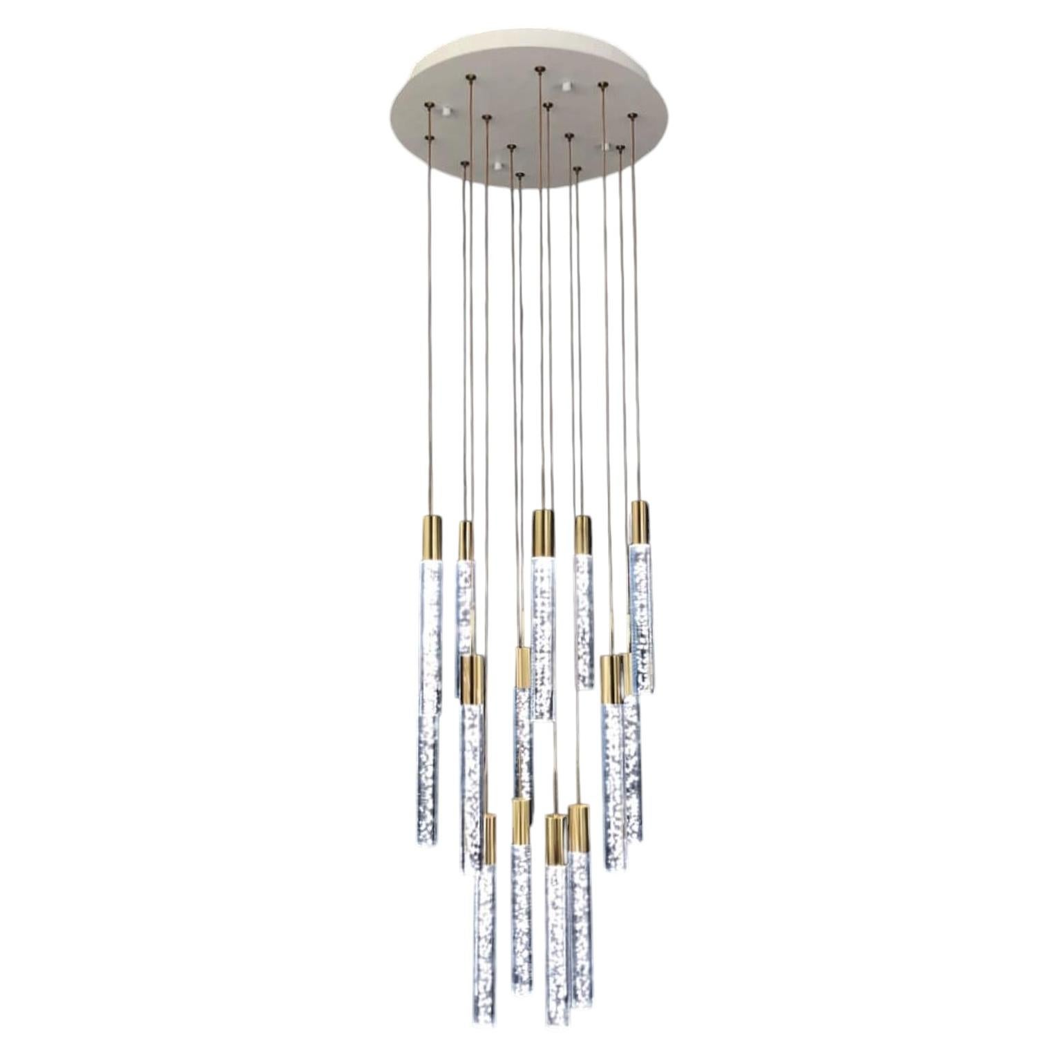Collection Air Chandelier, Metal, LCS 116/14 by JAGO