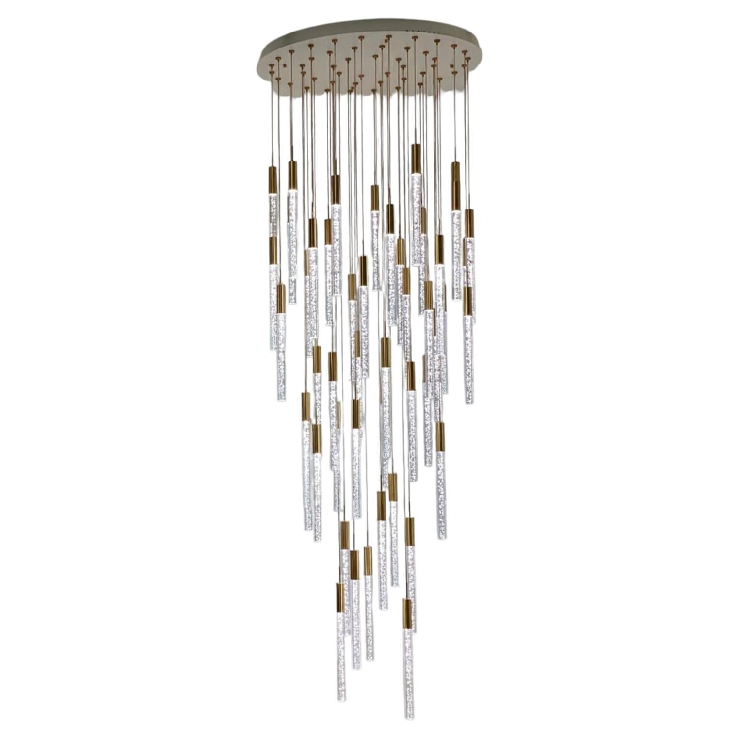 Lustre « Collection Air », en métal, LCS 116/48, de JAGO en vente
