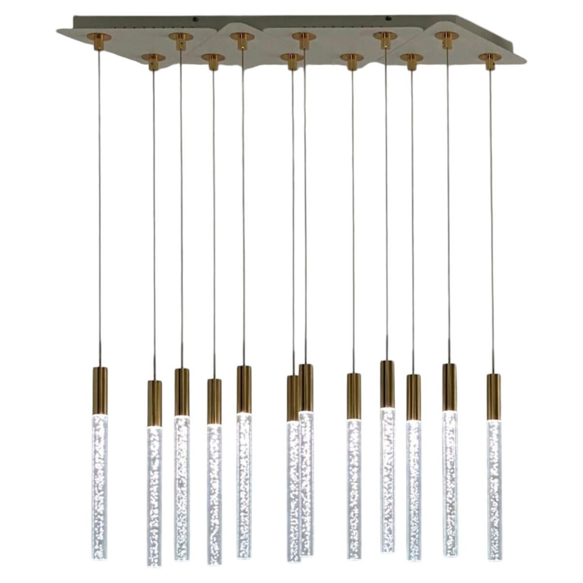Collection « Air » - Lustre, métal, LCS 117/12 par JAGO