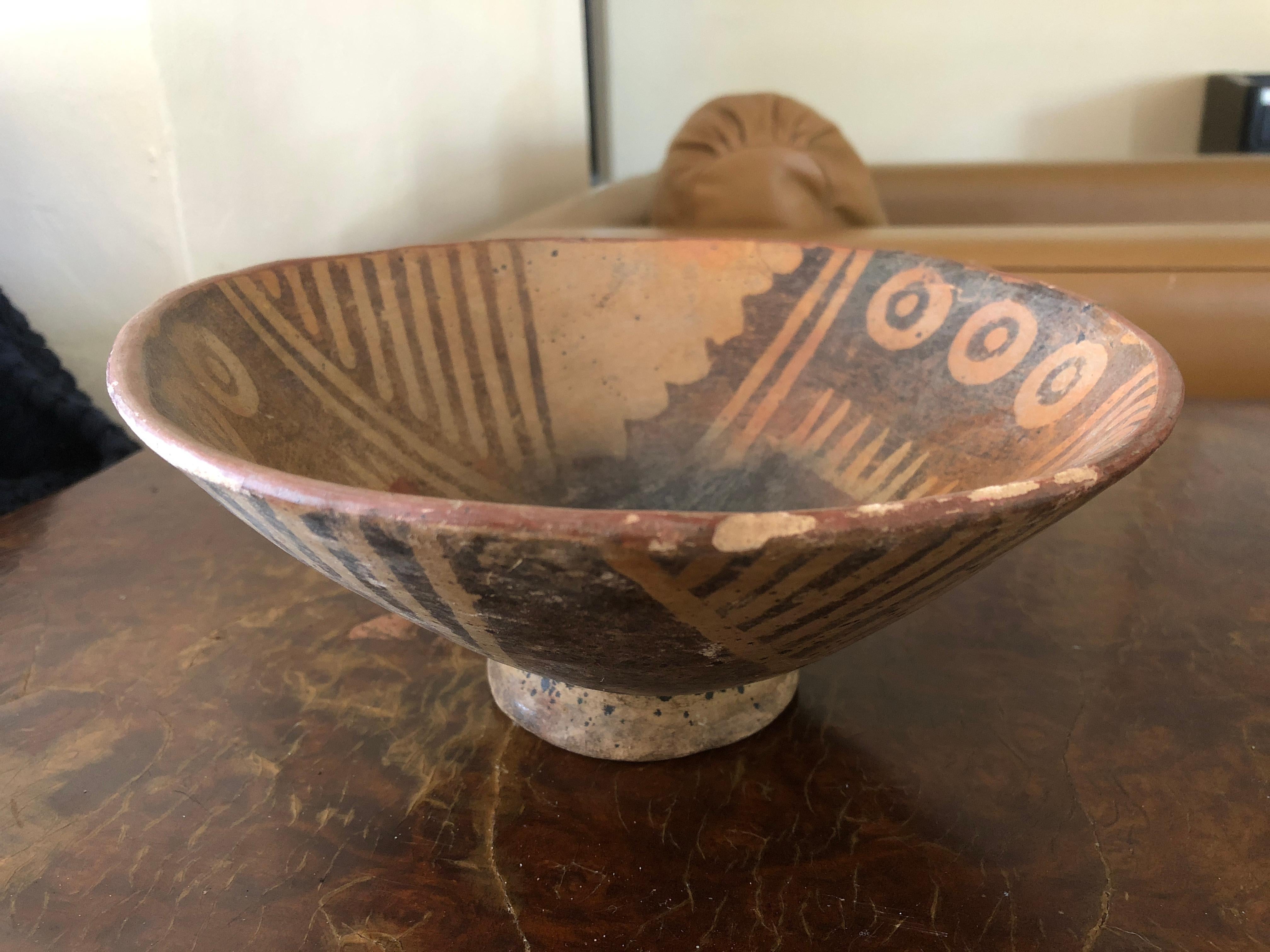 Collection Ancient Egyptian Nileware Niqada Period Predynastic Vessel Bowls For Sale 2